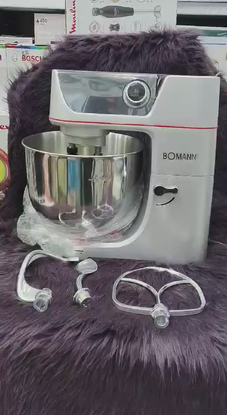 Pétrin Multifonction BOMANN 8L - 250OW avec Écran Digital et 6 Vitesses
